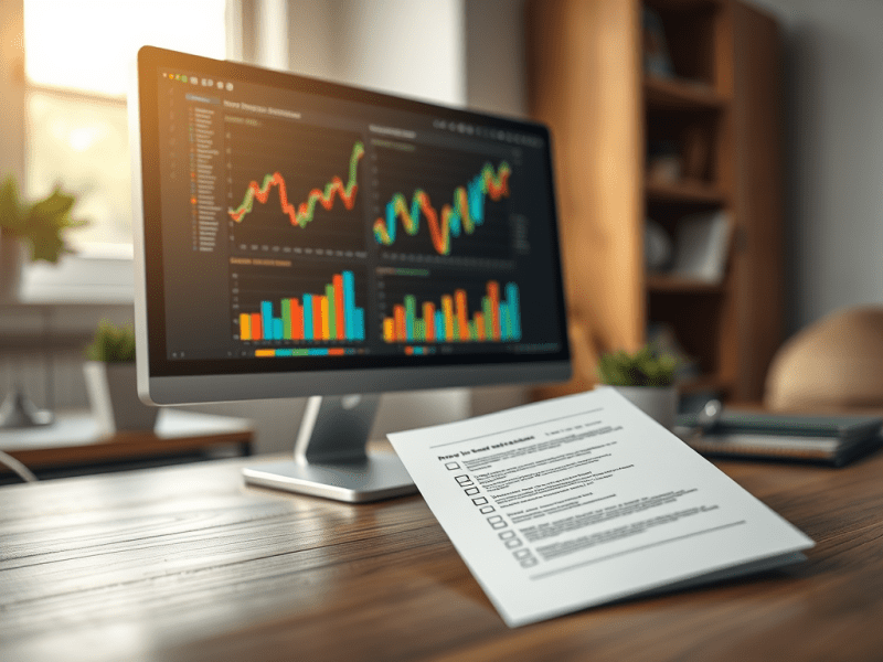 Monthly Checklist Template